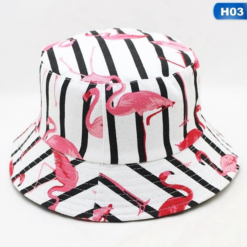 bucket hat flamingo