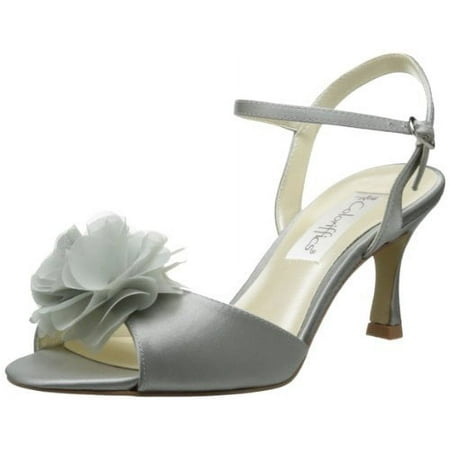 

Womens Bristol Satin Ankle Strap Dress Sandals