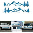 thumbnail image 1 of 2pcs Car Automatic Decal Sticker Car Side Door Sticker Car Sticker Mountain Decal Tree Forest Vinyl Graphic Kit For Camper Rv Trailer, 1 of 3