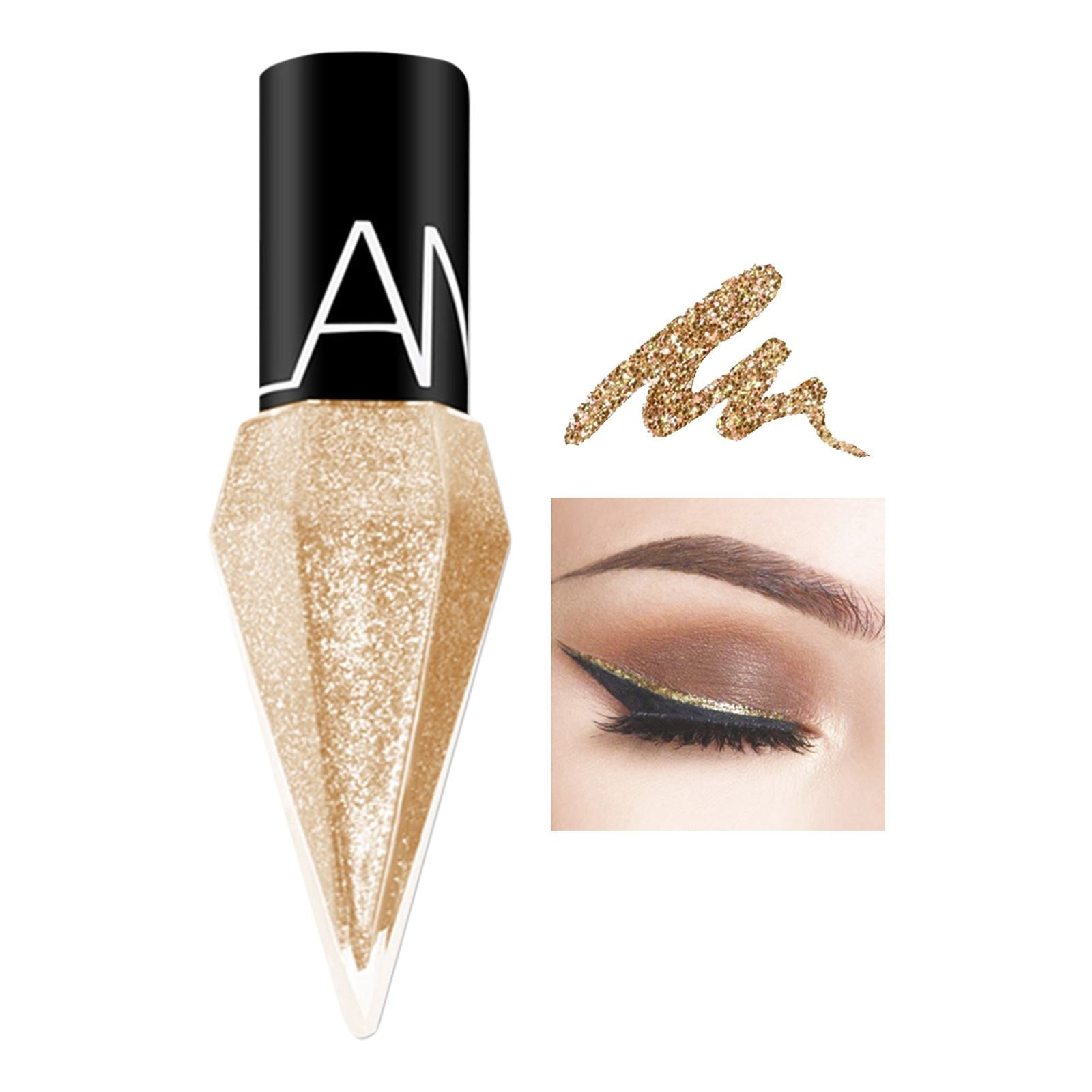Waterproof Glitter Liquid Eyeliner Long Lasting Diamond Glitter