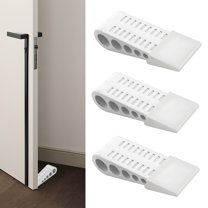 LAMIRO 3Pcs Door Stoppers for Bottom of Door,Effectively Fix the Door Door Stops,Material Has No Odor Door Blocker for Bottom of Door,white