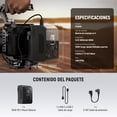 thumbnail image 2 of Batería Mini V Mount NEEWER Negra con Control App y Carga Rápida para Cámara y Luz Video, 2 of 9