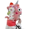 thumbnail image 1 of Conjunto De Bufanda Y Gorro De Invierno Para Niños De 1 A 6 Años, Gorro Tejido Con Dinosaurio De Unicornio, Bufanda, Gorros Con Capucha Y Orejeras Para Bebés, Niñas Y Niños Methold AP008111-01, 1 of 6