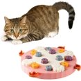 thumbnail image 4 of 1 Uds. (rosa) rompecabezas para perros, juguete rompecabezas de alimentación lenta para gatos, juguete rompecabezas para mascotas para cachorros, caja de juguetes de entrenamiento IQ ER, 4 of 5