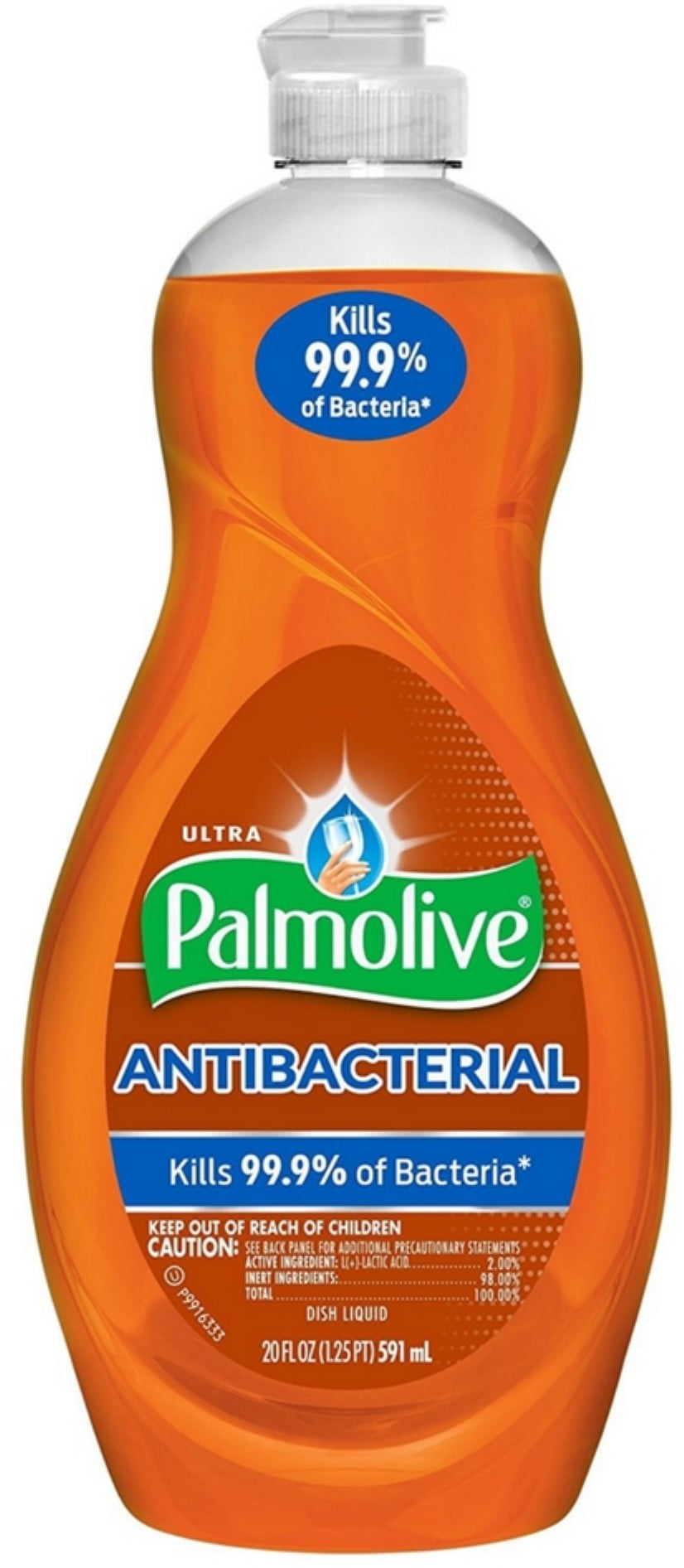 Palmolive Ultra Dish Liquid, Antibacterial 20 oz (Pack of 4)