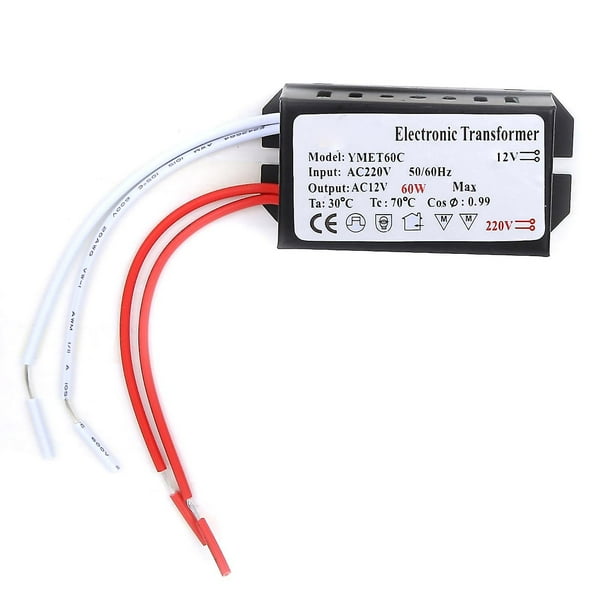 Convertidor de voltaje de transformador electrónico de 220v a 12v, controlador de fuente de alimentación inteligente