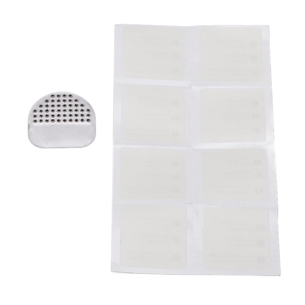 Kit De Parches Para Neumáticos, Kit De Parches Para Reparación De Neumáticos De Bicicleta, Goma Portátil, 8 Piezas, Transparente, Sin Pegamento Para Bicicleta De Montaña ANGGREK Otros