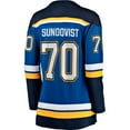 thumbnail image 3 of Women's Fanatics Oskar Sundqvist Blue St. Louis Blues Home Breakaway Player Jersey, 3 of 3