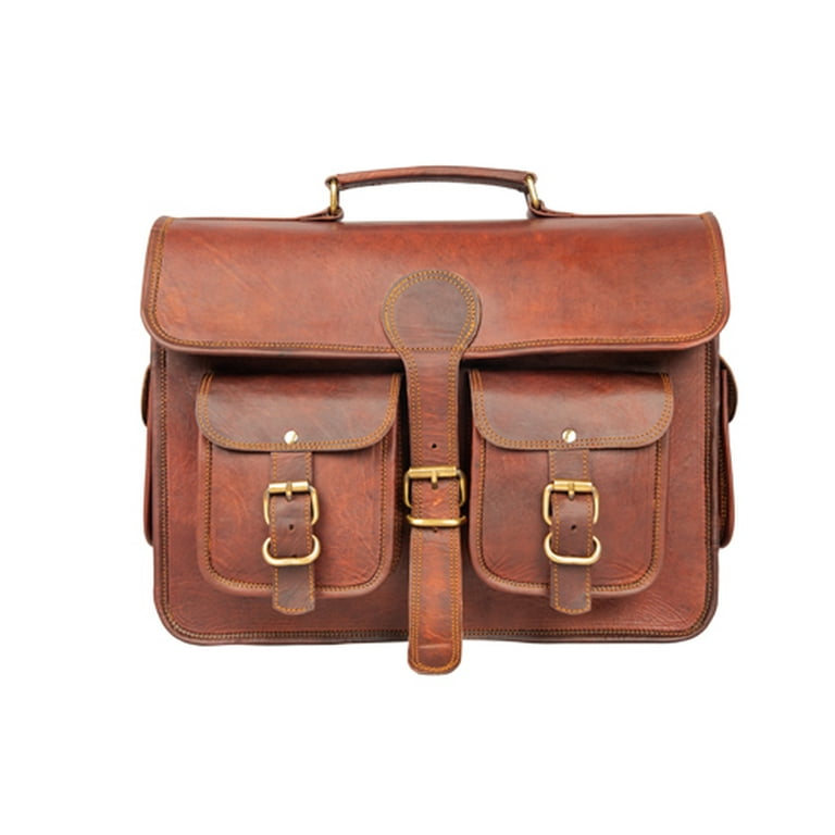 Classic Handmade Leather Briefcase Bag