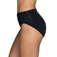 thumbnail image 2 of Vanity Fair Women's Beyond Comfort Silky Stretch Hi-Cut Underwear, 3 Pack, 2 of 6