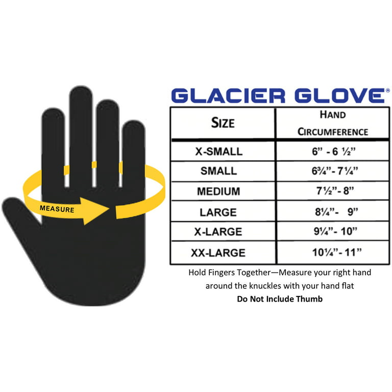Glacier Stripping/Fighting Glove XL, 077GY-XL