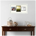 thumbnail image 2 of ArtToFrames Collage Photo Picture Frame with 1 - 5x7 and 2 - 4x5 Openings, Framed in White with Chantilly and Black Mats (CDM-3966-99), 2 of 8