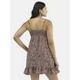 thumbnail image 3 of No Boundaries A-Line Strappy Mini Dress, Women's, 3 of 5