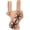 Camel Brown, variant on Medieval Leather Sword Frog – Adjustable Weapon Holder with Belt Loops | Multiple Color Options