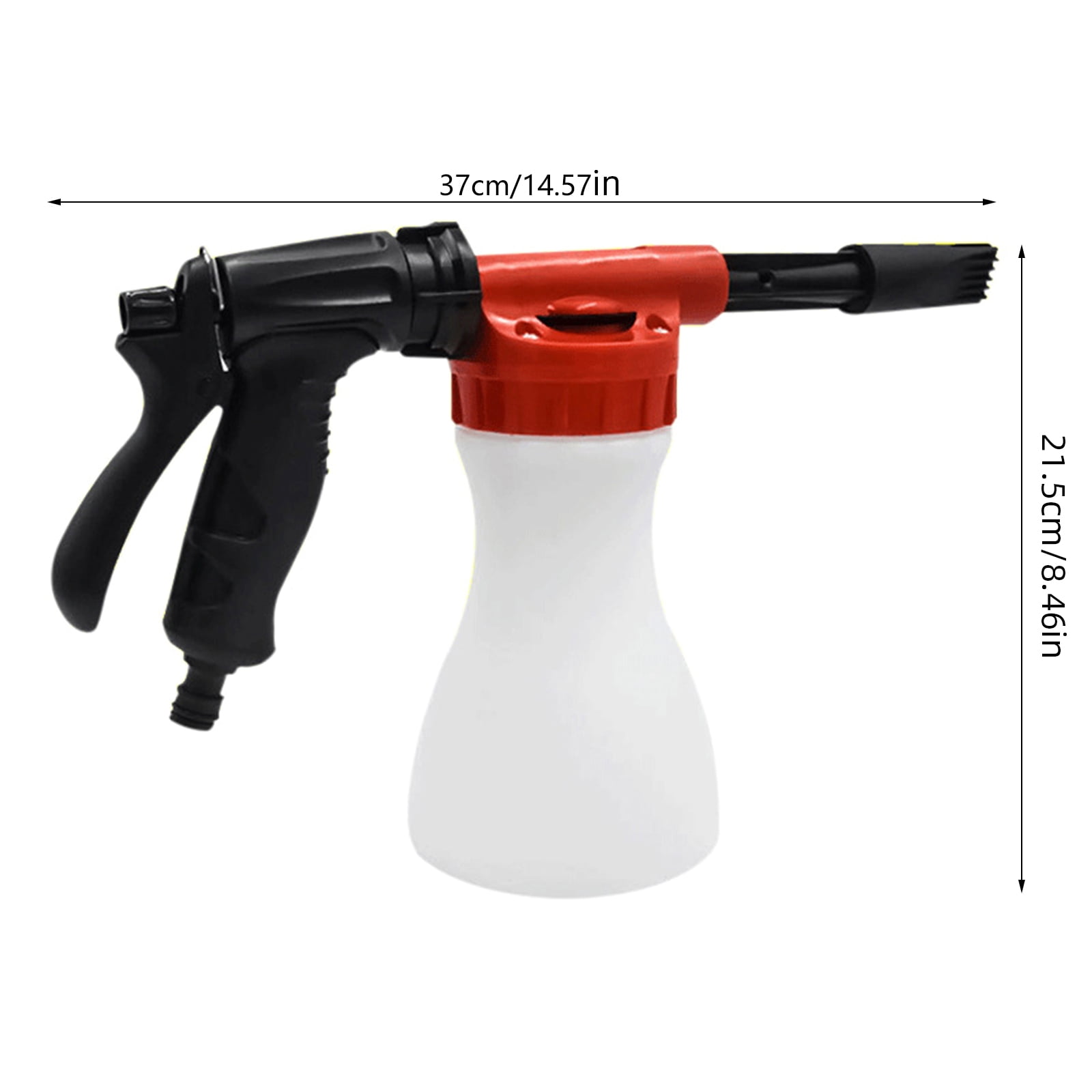 Pressure Washer Snow Foam Cannons Lances Guns Bottle Nozzles Tip Adjustable Foam Lances Guns Nozzle for Car Washing