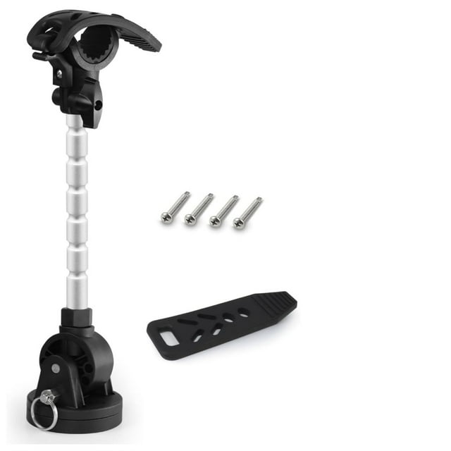 Trolling Motor Stabilizer Mount for Minn Kota Terrova, Riptide Terrova – Adjustable 180° Tilt, Aluminium Alloy & Composite Construction, Quick Tool-Free Setup for Fishing Boats, Kayaks