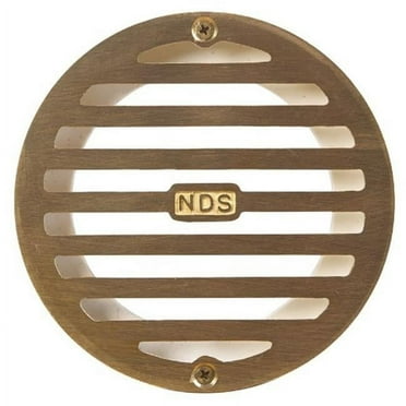 Nds 910B Brass Grate  4 in.