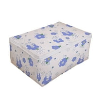 Boovnll Clothes Storage Bins with Lids, 90L Extra Large Capacity Storage Bags with Reinforced Handles & Zipper for Bedroom Comforters, Blankets, Clothes Organizer, Storage and Organization