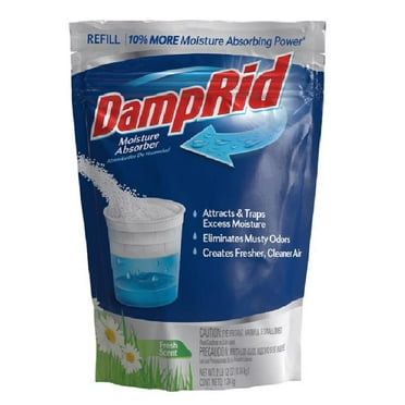 3PC Damp Rid DampRid FG30FSSB Refill Moisture Absorber, 44 oz