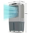 thumbnail image 5 of Zelngo 3500 CFM 3-Speed Evaporative Air Cooler for Room, Garage, Commercial, 5 of 9