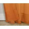thumbnail image 3 of No. 918 Siren Voile Sheer Rod Pocket Curtain Panel, 59"x84", Orange, 3 of 6