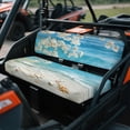 thumbnail image 3 of ZIATUBLES UTV Seat Covers 2 Pack, Waterproof Polyester Bench Seat Protectors Compatible with Kawasaki Mule 3000 4000, Starfish Shell Floral Beach Print UTV Decor Accessory Part, 3 of 8