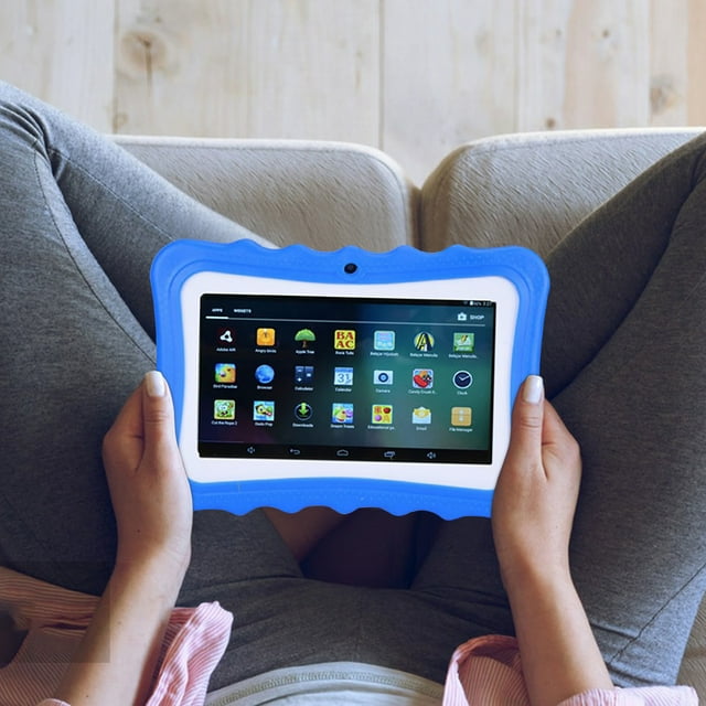 Tableta PC Android 4.4 de 7 pulgadas con doble núcleo, 1 GB-16 GB, cámara, wifi y Bluetooth.
