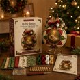 thumbnail image 5 of Cififendec Christmas Nativity Patchwork Bauble DIY Craft Kit, 7.87", Quilt Ball Ornament Making Set for Handmade Xmas Tree Hanging Assembly, 5 of 9