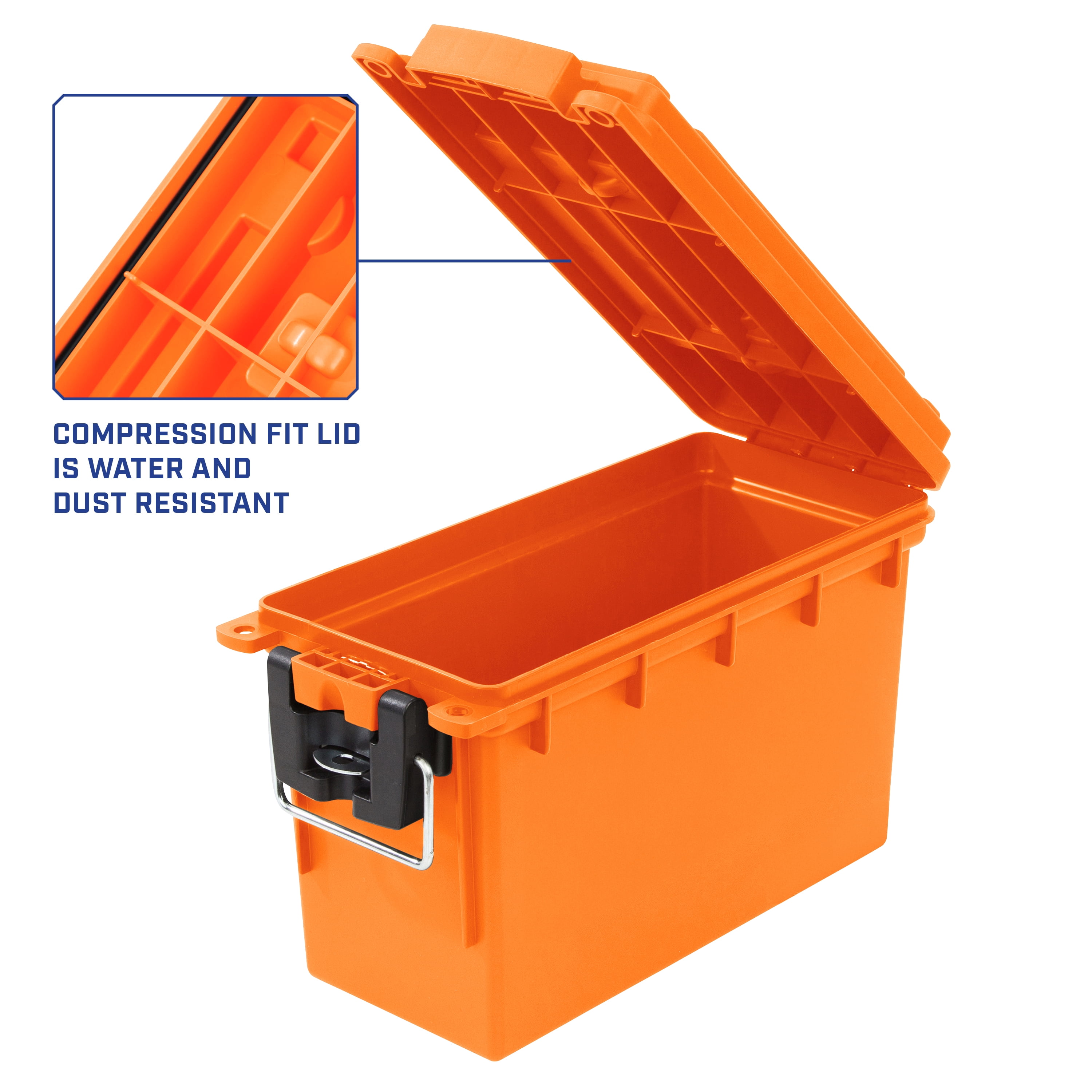 Sheffield Ammo & Utility Storage Box, Orange