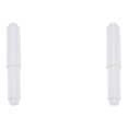 thumbnail image 2 of Transemion Replacement Toilet Paper Holder Retractable Storage Roller Bathroom Tissues Organizer Removable Spring Loaded Manual 1 2Set, 2 of 6