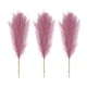 thumbnail image 5 of Advancent 3 pack/lote espacio Artificial Pampas Reed para flor Artificial de decoración del hogar elegante y que no se cae Púrpura rosado 2piezas, 5 of 6
