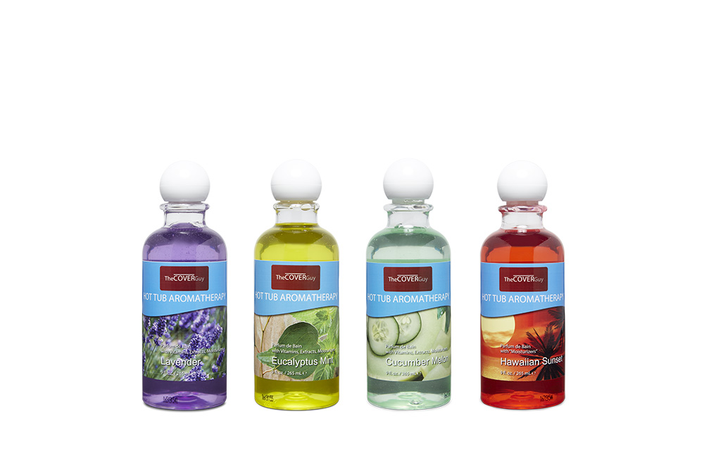 Hot Tub Aromatherapy by The Cover Guy 4 Different Scents Pack Enriched with Natural Extracts