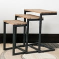 thumbnail image 1 of Darlah Firwood Antique Nesting Tables, 1 of 5