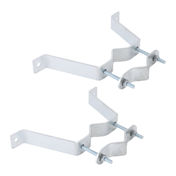 Soportes Para Mástil De Antena De TV, Abrazadera Para Mástil De Antena Para Montaje En Pared, Fácil Instalación, Resistente, Alta Dureza Para Exteriores