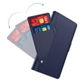 thumbnail image 5 of Para ZTE nubia Neo 5G Funda para teléfono celular Funda de cuero PU anticaída con espejo, 5 of 5