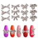 thumbnail image 1 of 12 Uds. De diamantes de imitación de aleación para uñas con lazo, Kit de pajarita, cristales para uñas acrílicas, joyas, diamantes de imitación, arte de uñas, 1 of 6