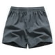 thumbnail image 3 of pstuiky Pantalones cortos para hombre, Pantalones cortos casuales cómodos de moda para hombre, de color liso, con cintura elástica regular, para playa Pantalones cortos deportivos para hombre, 3 of 3