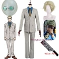 thumbnail image 2 of Disfraz de Anime Nanami Kento para hombre y mujer, traje con cinturón, gafas, peluca corta, uniforme para fiesta de Halloween y Navidad, 2 of 5