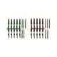 thumbnail image 2 of Naiovety 20 piezas, accesorios para peces de carpa, Clip de , cola giratoria de cambio rápido, aparejo de pesca impermeable para carpas, Pescar Verde, 2 of 6