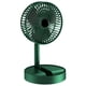 thumbnail image 1 of Ventilador plegable de escritorio 2000 mah Ventiladores telescópicos USB portátiles para el hogar (verde), 1 of 4