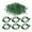 Green, variant on 100pcs Support Clips | Plastic Grafting & Binding Clips for Tomatoes, Cucumbers, Roses | 1 x 0.22 Inch Garden Clips | ReusableFixing Device for Trellises, Stakes & Vertical Gardening,Clear