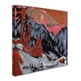 thumbnail image 3 of Trademark Fine Art "Mountains In Winter, 1919" Canvas Art by Ernst Kirchner, 3 of 4