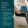 thumbnail image 6 of AirDoctor 2000 Genuine Replacement Pre-Filter, 14x11.75x1 in., MERV 14, 3-Pack, 6 of 6