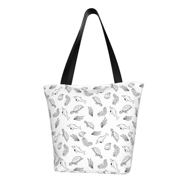 Disketp Sea Turtle Bolsa de Hombro Casual para Mujer, Bolso Cruzado para Compras, Viajes y Uso Diario