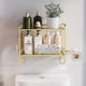 thumbnail image 4 of Multifunctional Storage Rack Above Toilet Gold Type, 4 of 5