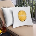 thumbnail image 1 of Ahgly Company Coussin d'Extérieur Ananas Nourriture, 18 Pouces par 18 Pouces, 1 of 6