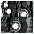 thumbnail image 4 of For 2009-2011 Honda Pilot Black Amber Halogen Headlights Assembly Pair, 4 of 14