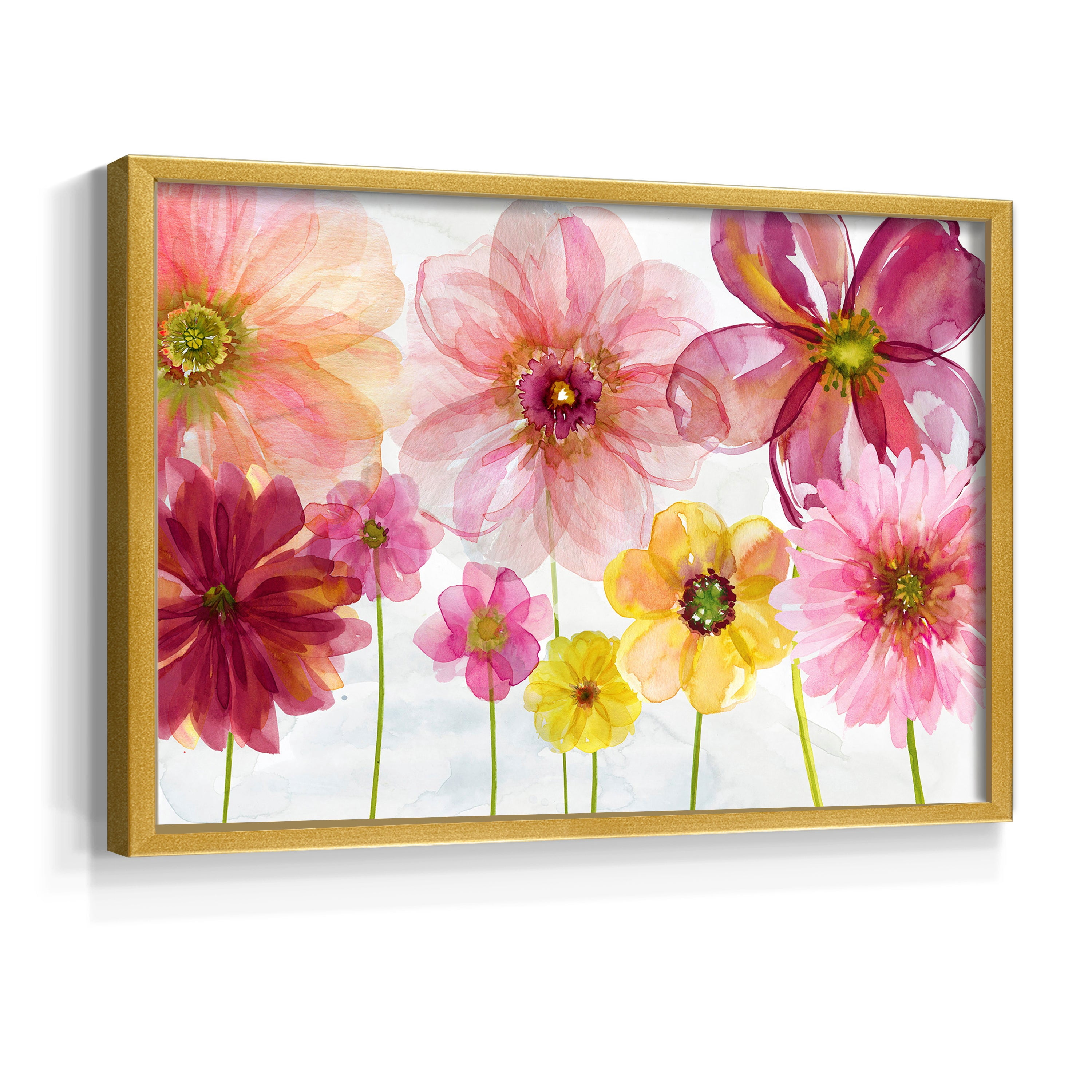Pop Of Spring by Carol Robinson - Restickable Framed Giclée Print