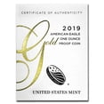 thumbnail image 4 of 2019-W 1 oz Proof American Gold Eagle (w/Box & COA), 4 of 4