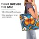 thumbnail image 2 of Balery Spring Butterfly Flowers Bolsa Tote Estilo Estético con Cremalleras, Bolsa de Hombro, Bolsa de Compras Grande y Plegable, 2 of 8